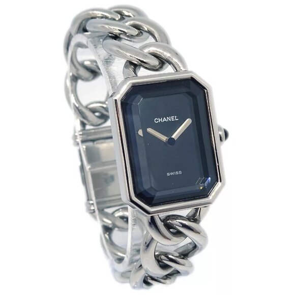 Chanel Premiere Quartz Watch Silver #M SS - Picture 1 of 7